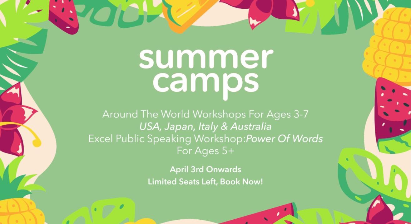 Public Speaking Summer Camps in JP Nagar For Kids | Ages 5+
