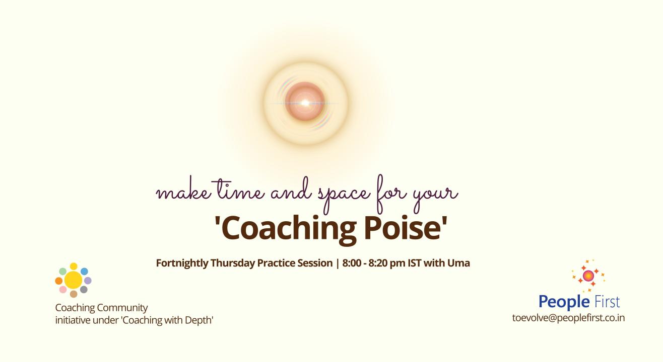 Coaching Poise Practice