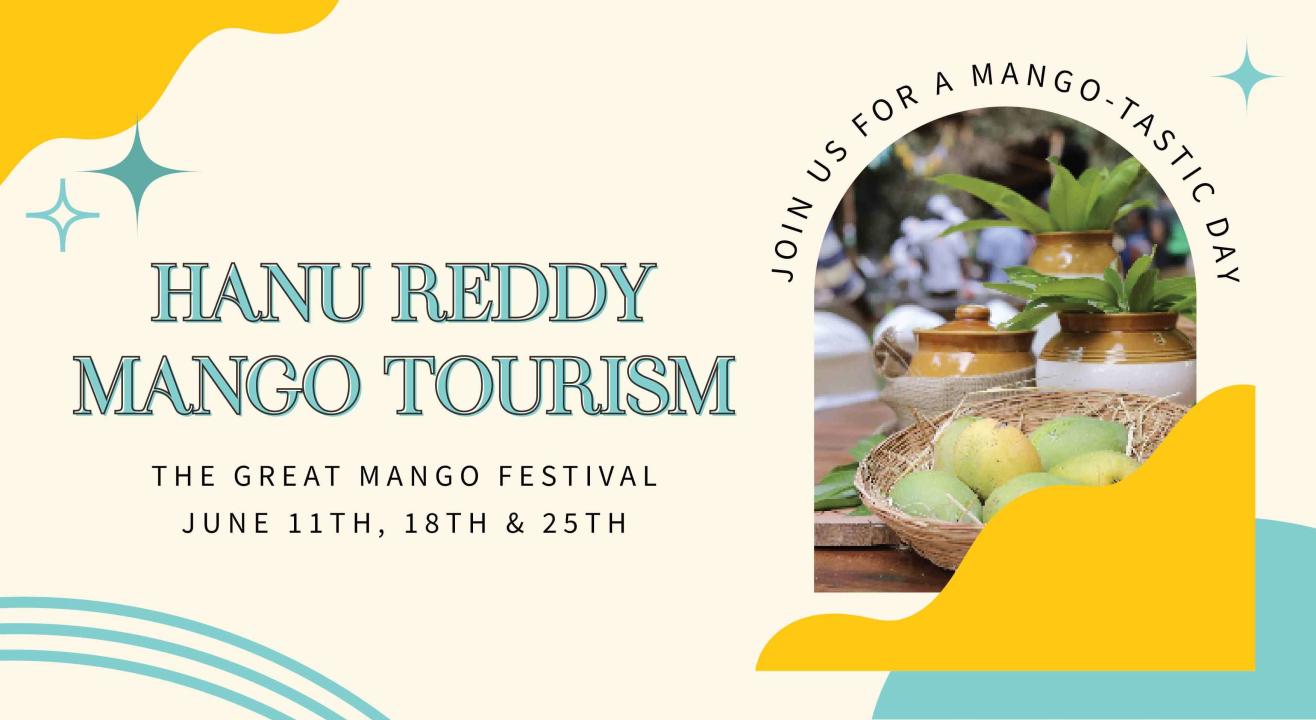 Hanu Reddy Mango Tourism - The Great Mango Festival | World Music Week 2023