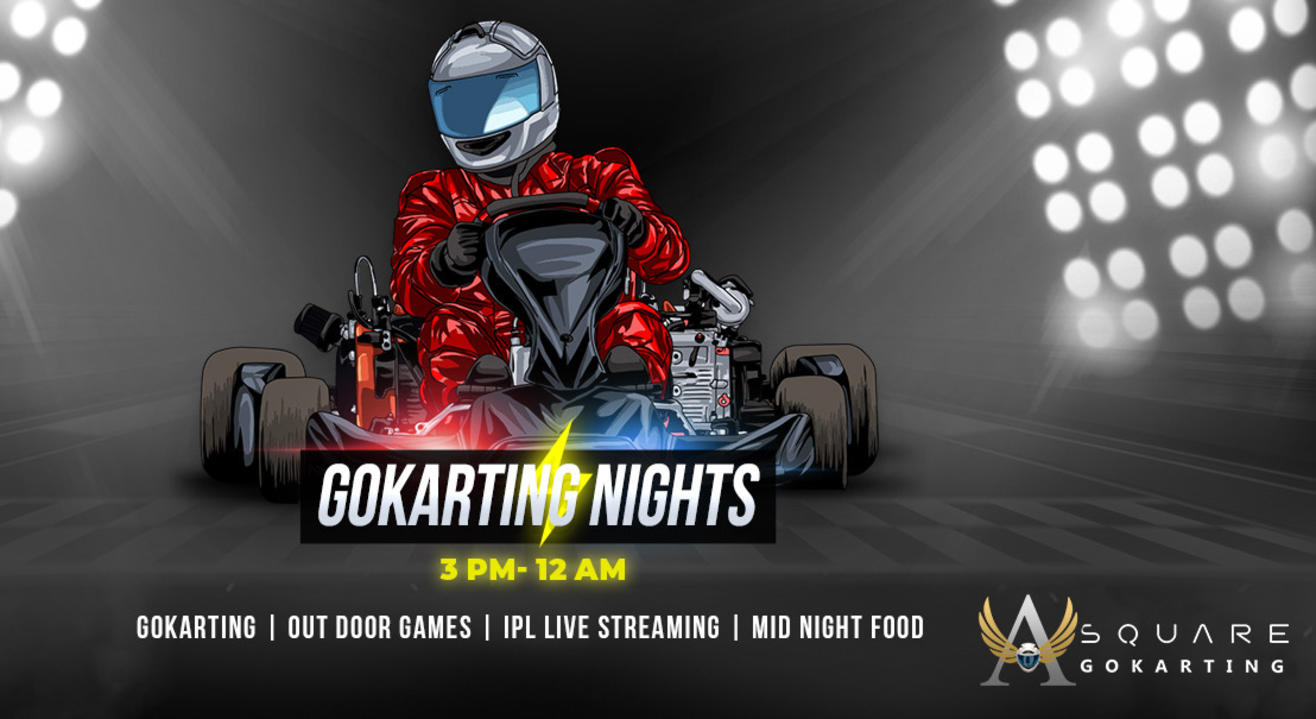 Karting Nights 3 pm - 12 am