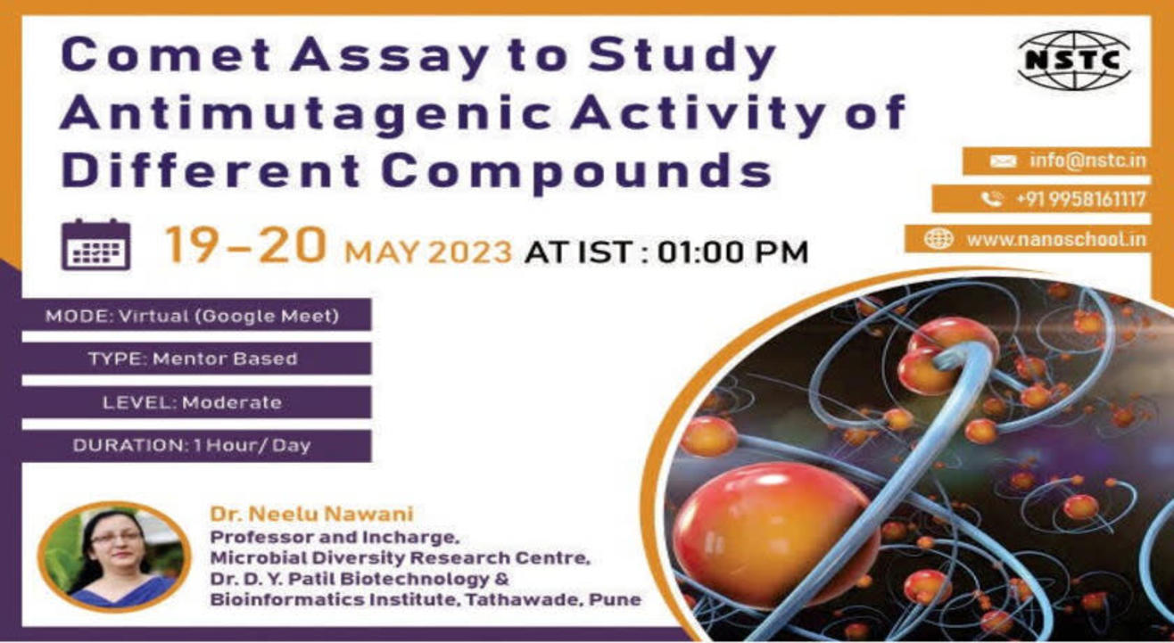 Comet Assay to Study Antimutagenic Activity of Different Compounds