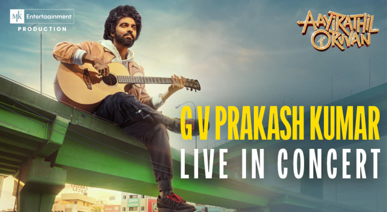 GV Prakash kumar's AAYIRATHIL ORUVAN-1st Ever live in concert at Coimbatore