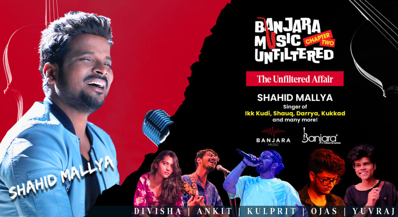 Shahid Mallya live in Ahmedabad | Banjara music unfiltered 2.0 |