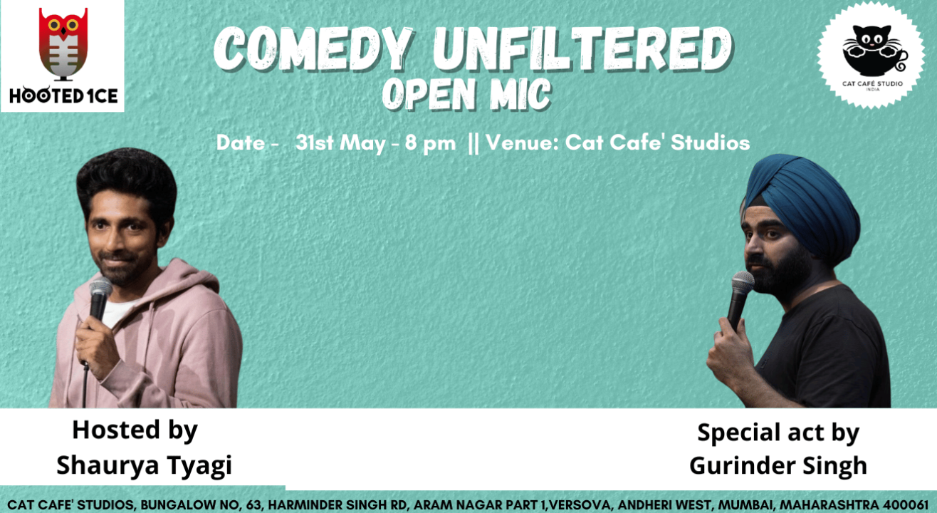 Comedy Unfiltered Open Mic ft. Gurinder Singh