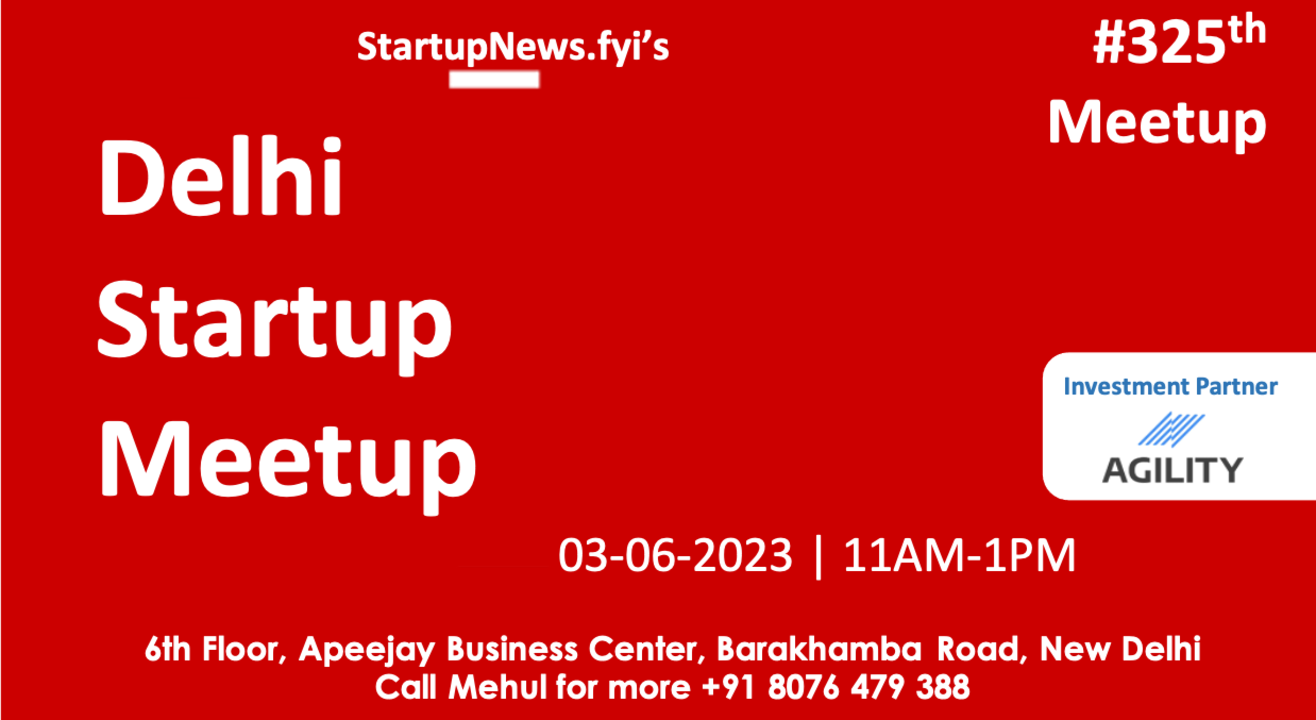Startup Meetup @ Delhi