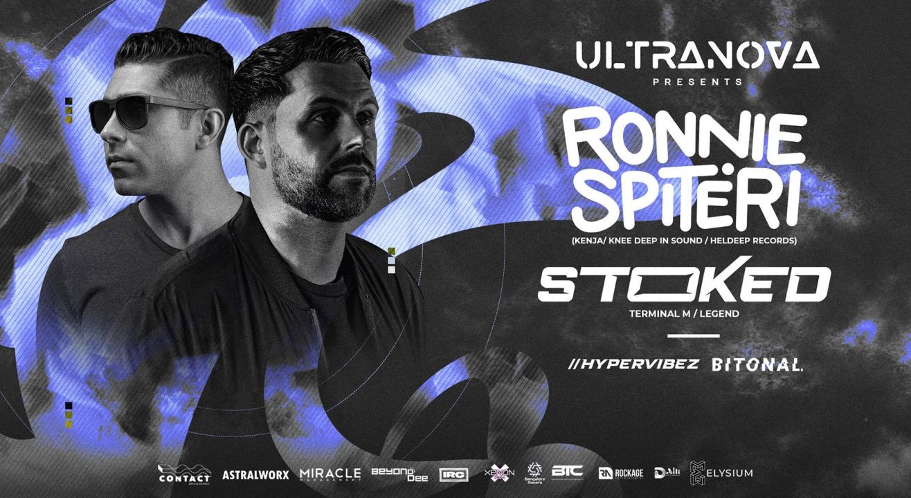 ULTRANOVA presents RONNIE SPITERI x STOKED | SUNDAY 4TH JUNE