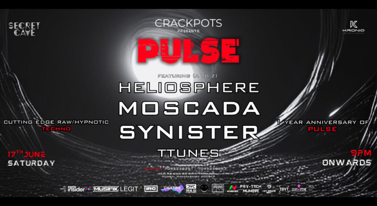 PULSE 6.0 - 1 Year Anniversary Edition Ft. Moscada, Synister & Heliosphere At Secret Cave | World Music Week 2023