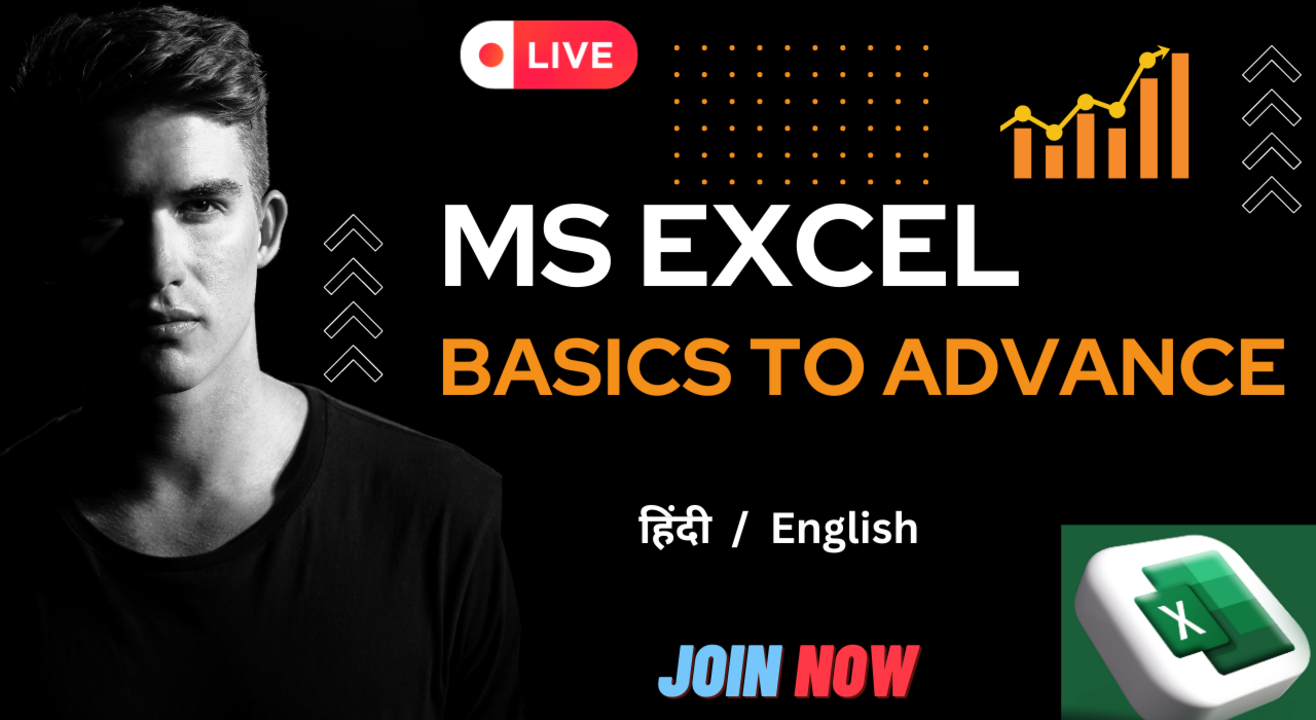 Learn MS Excel - Basics To Advance - Master Class