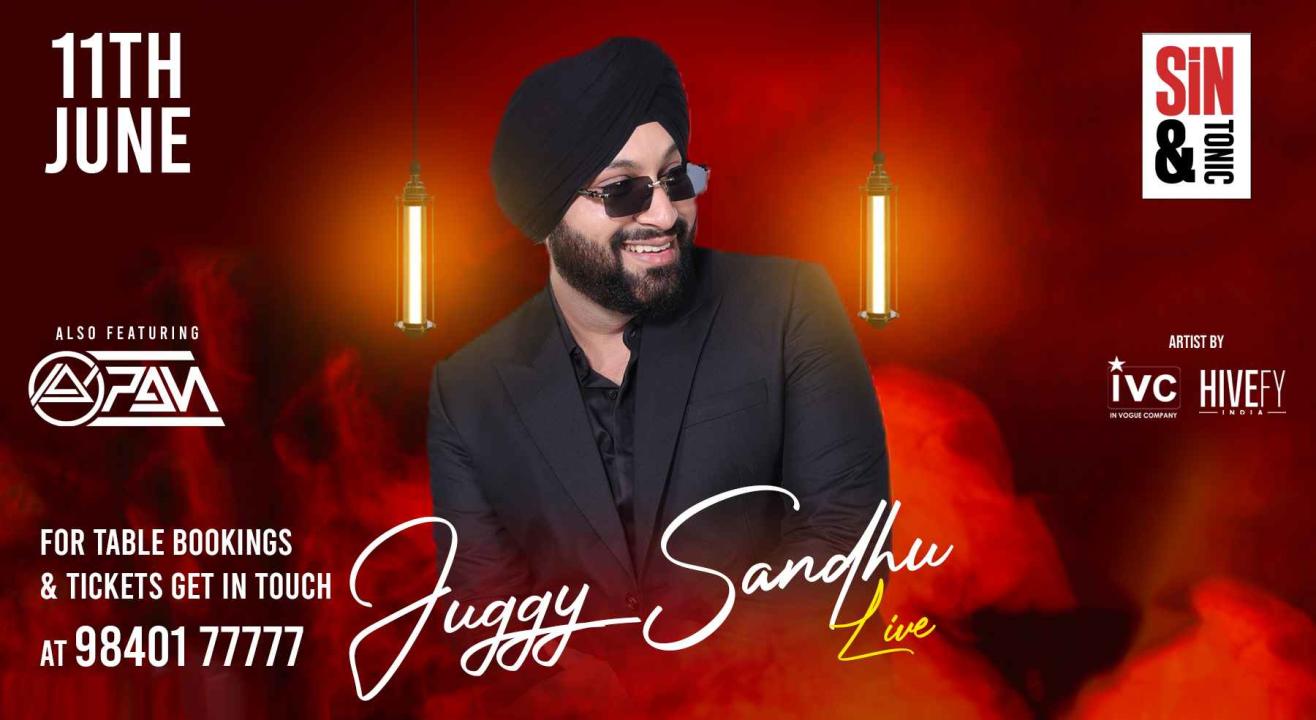 Juggy Sandhu Live | 11th June 2023 | at Sin & Tonic | World Music Week 2023