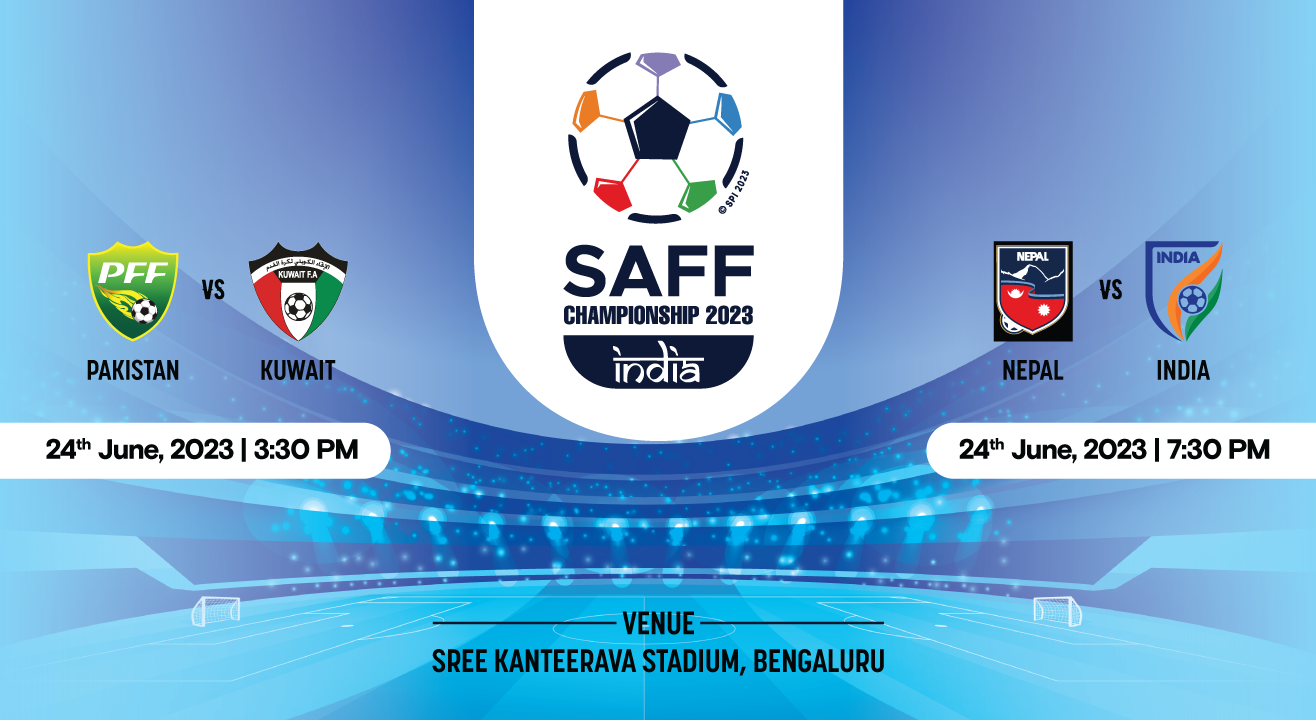 SAFF Championship- Day 3: PAK v KUW and NEP v IND
