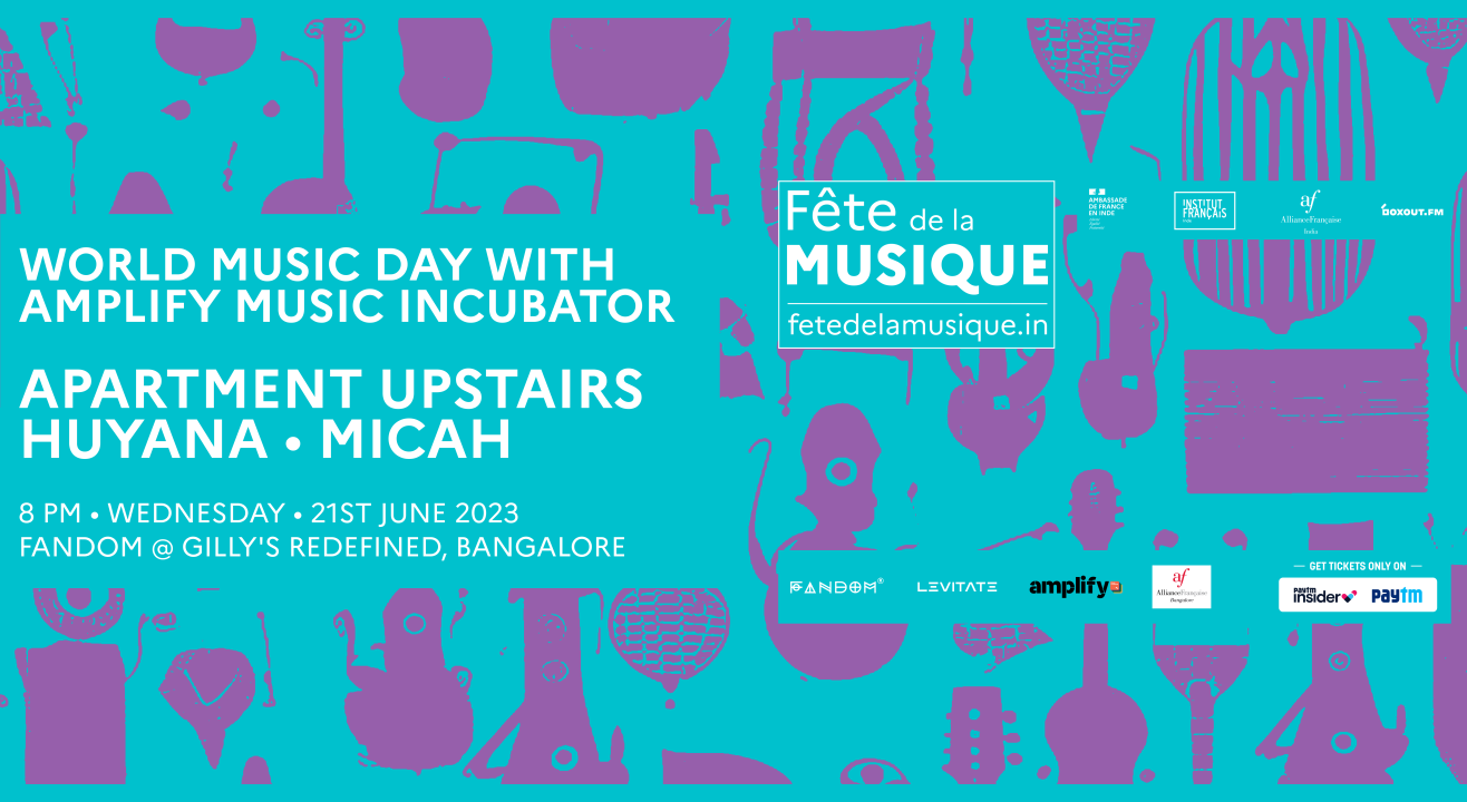 World Music Day with Amplify Music Incubator Ft. Apartment Upstairs + Huyana + Micah