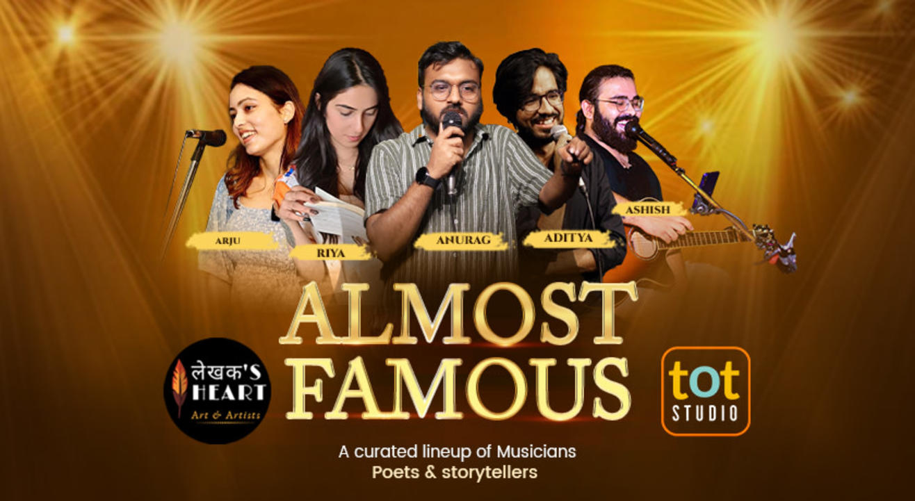 Almost Famous-an evening with poets, musicians and storytellers