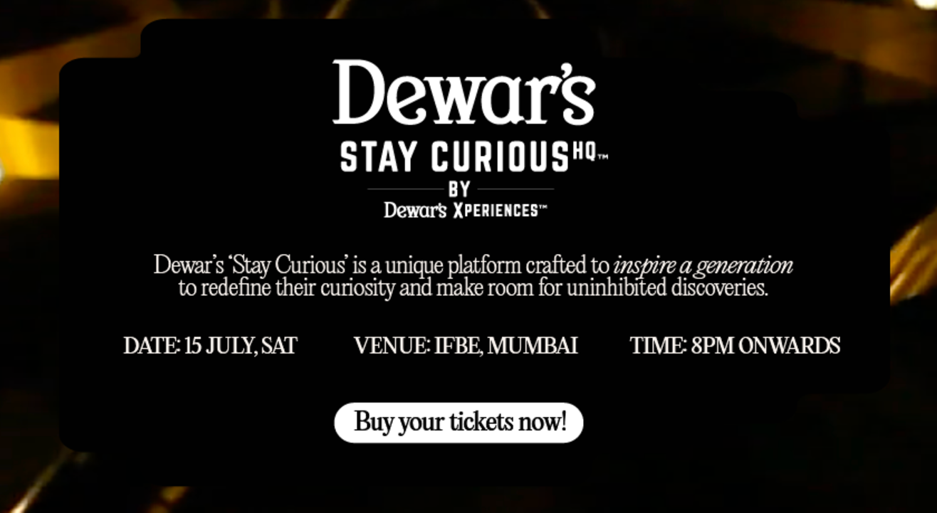 Dewar's Stay Curious HQ Mumbai Event - Music, Audiovisual Art, Theatre, Workshops & More