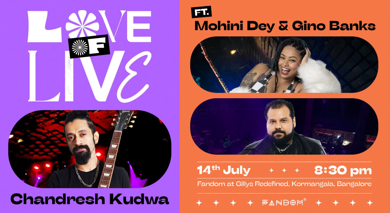 Love of Live : Chandresh Kudwa feat Mohini Dey & Gino Banks