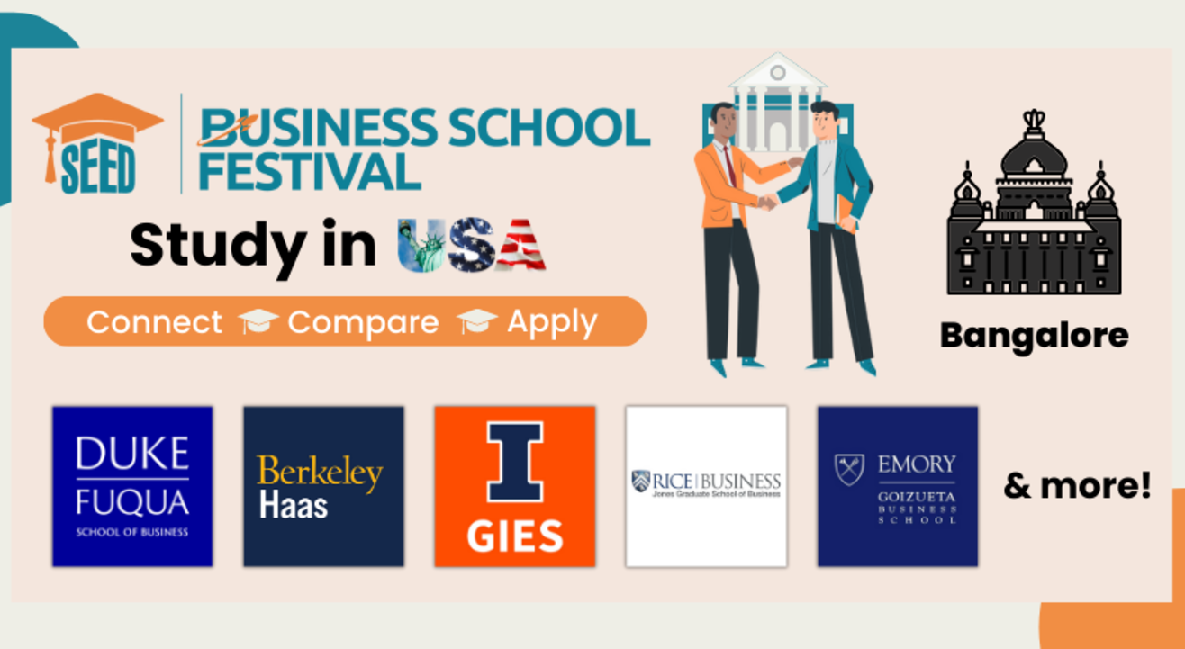 SEED Business School Festival - Study in the US - Bangalore