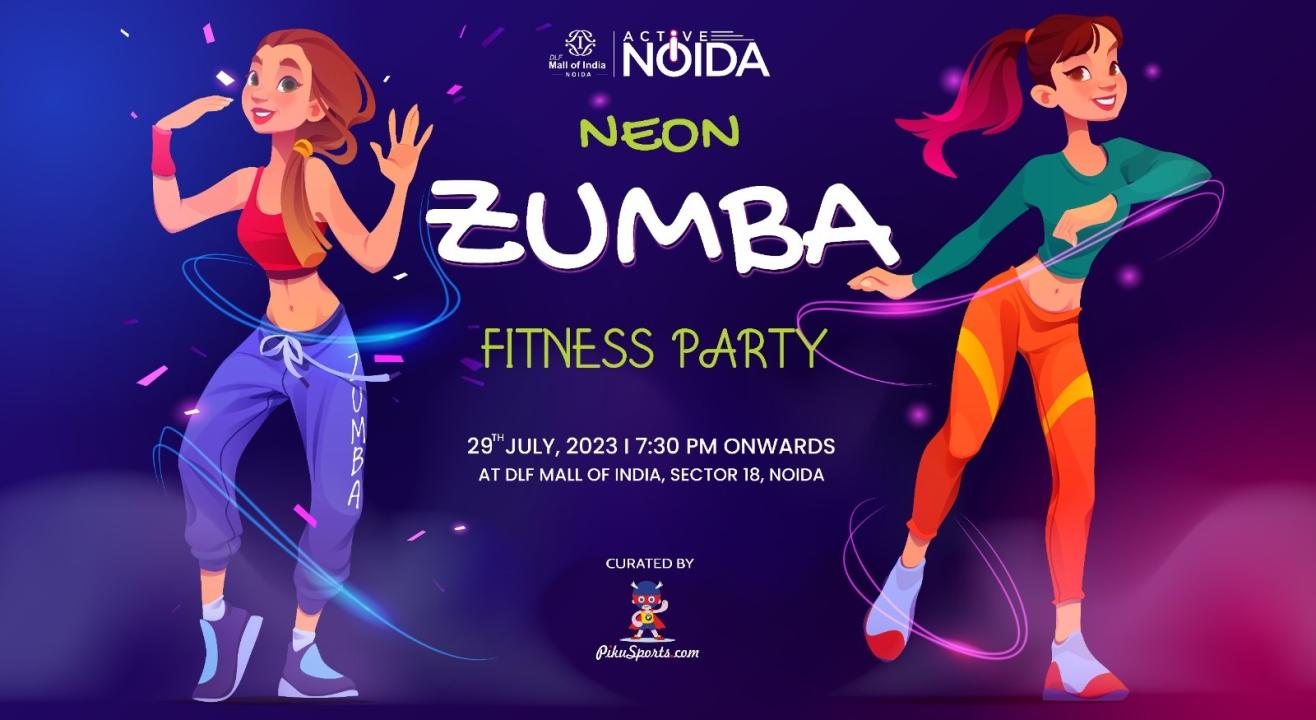 Neon Zumba Fitness Party