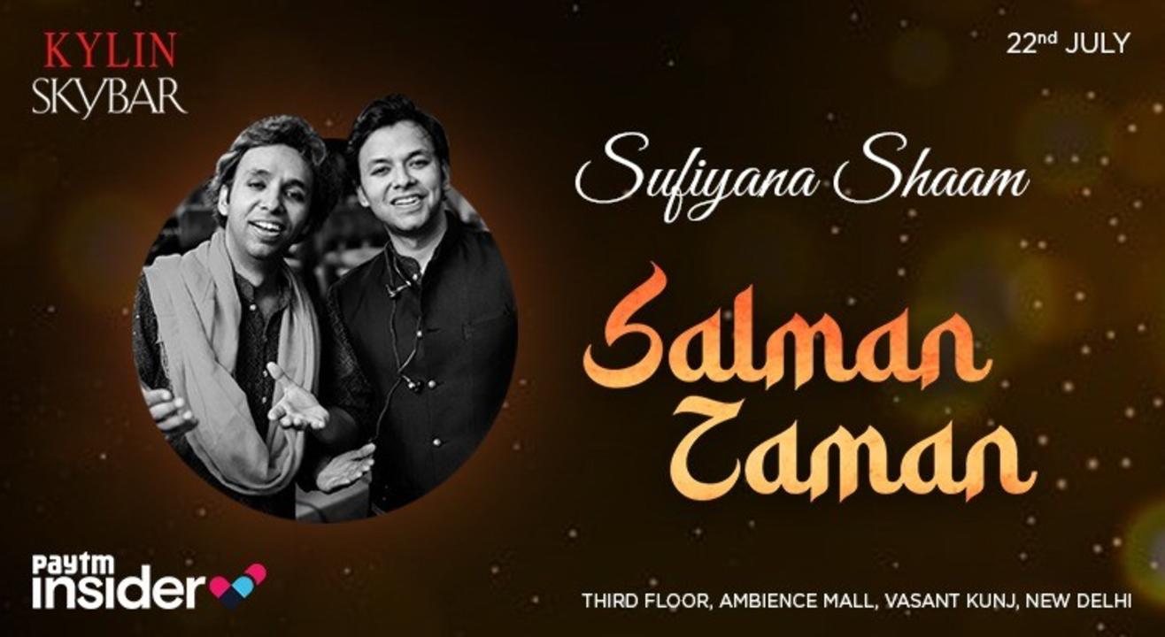 Salman - Zaman Live - Kylin Skybar, New Delhi