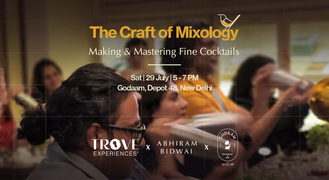 The Craft of Mixology: Making & Mastering A Fine Cocktail by Trove Experiences