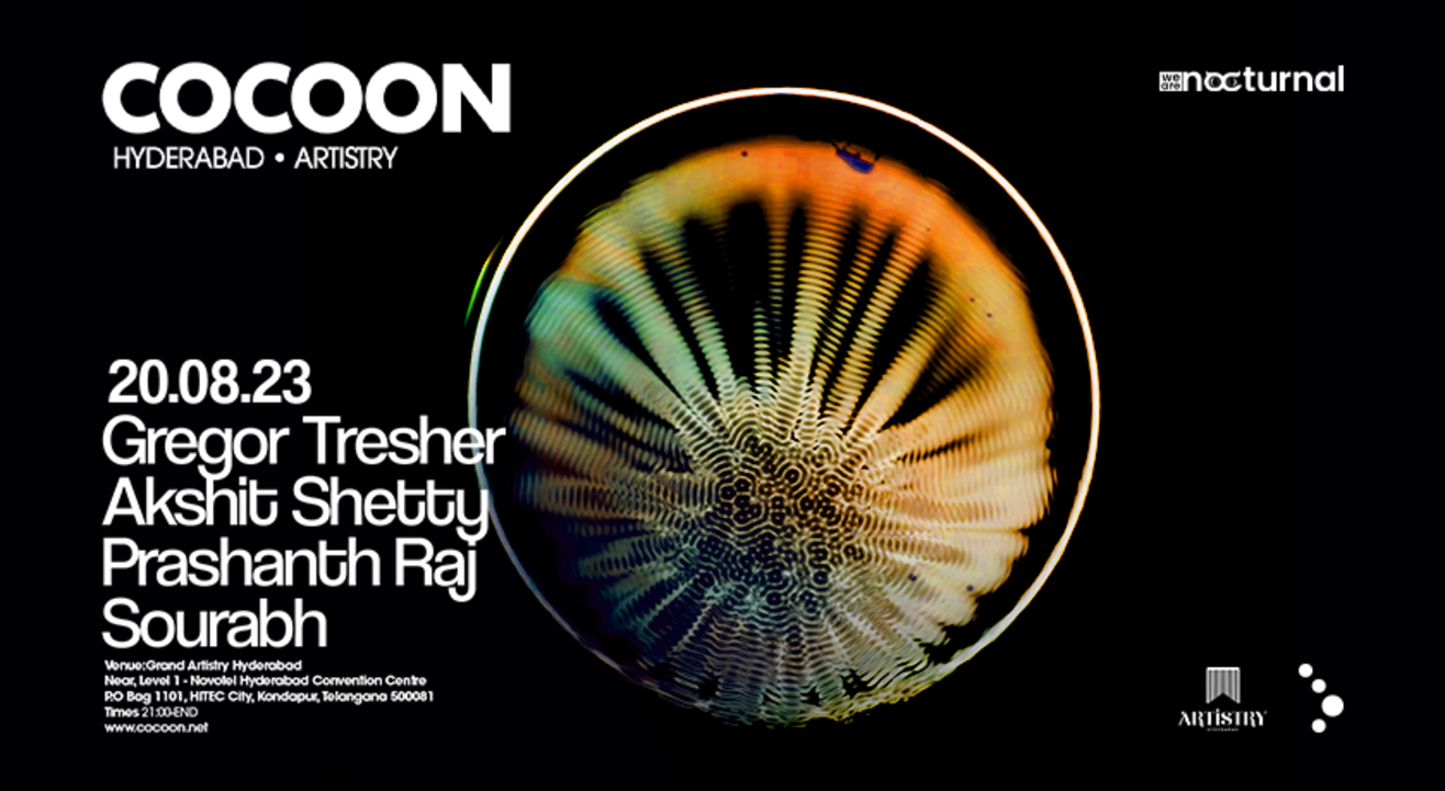 Cocoon Showcase ft Gregor Tresher at Artistry, Hyderabad