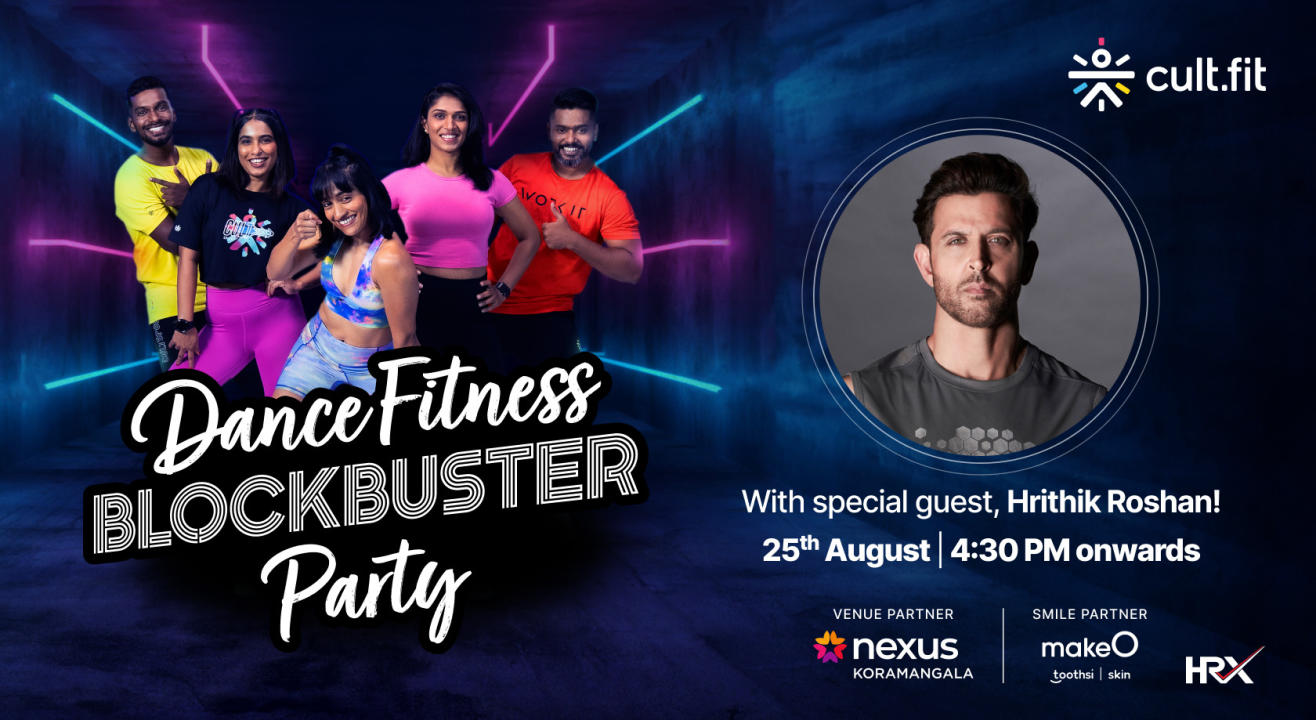 cult.fit Dance Fitness Blockbuster Party