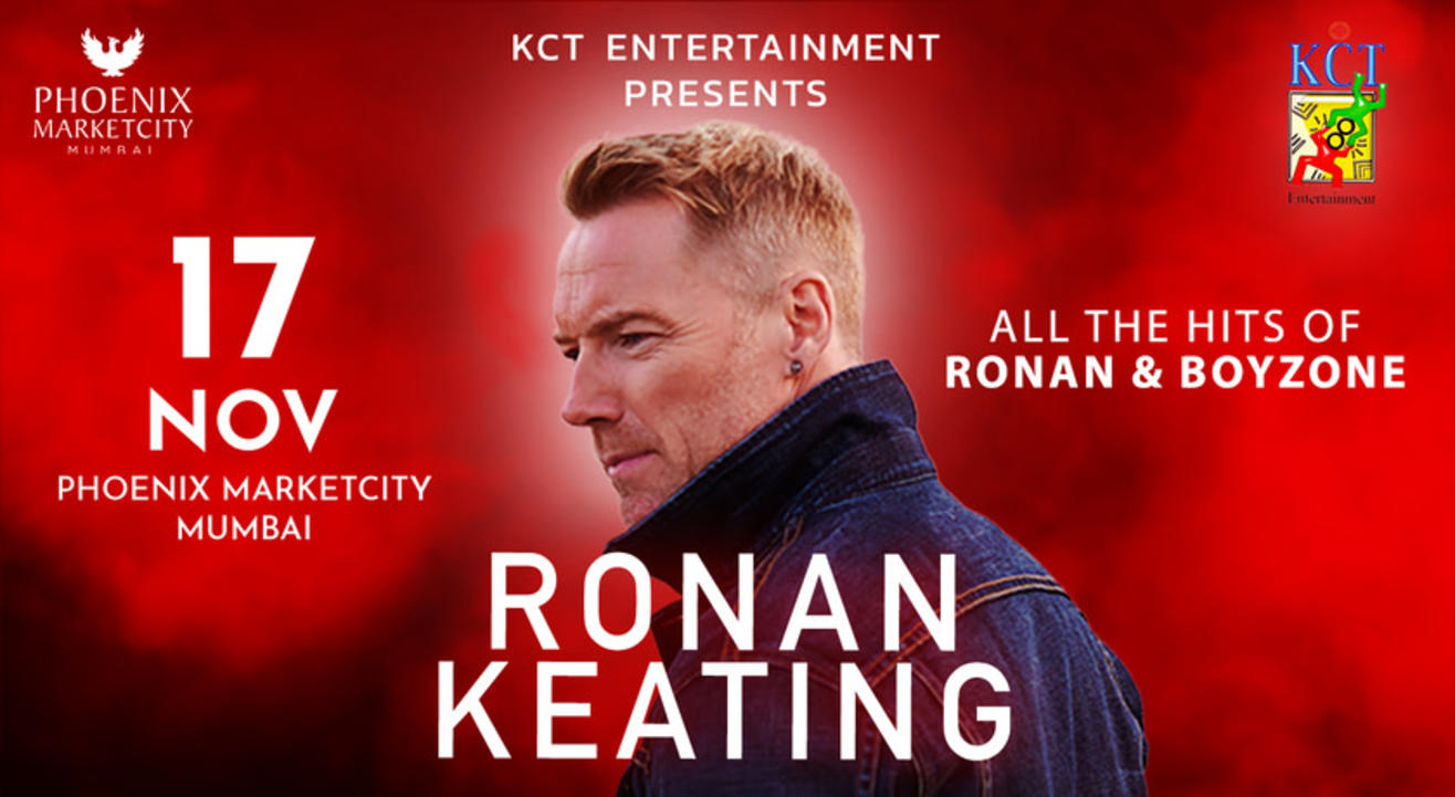 RONAN KEATING LIVE IN INDIA | MUMBAI