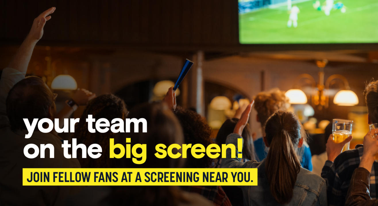 Live Sports on the BIG Screen! Find the coolest match screenings in your city