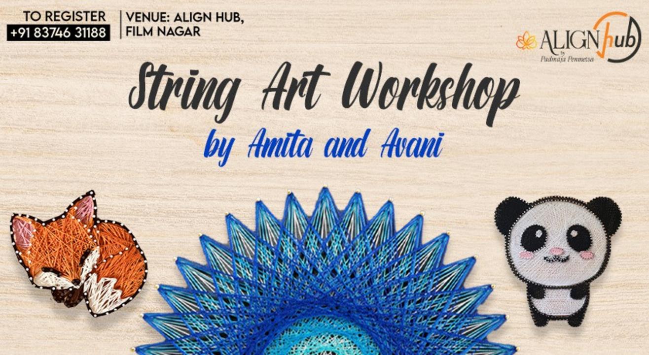 String Art Workshop by Amita and Avani