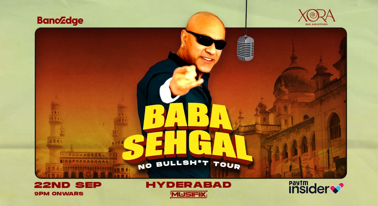 No BullSh*t Tour Ft Baba Sehgal I Hyderabad