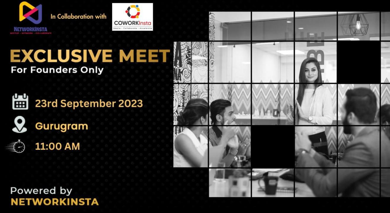 Exclusive Founder's Meetup