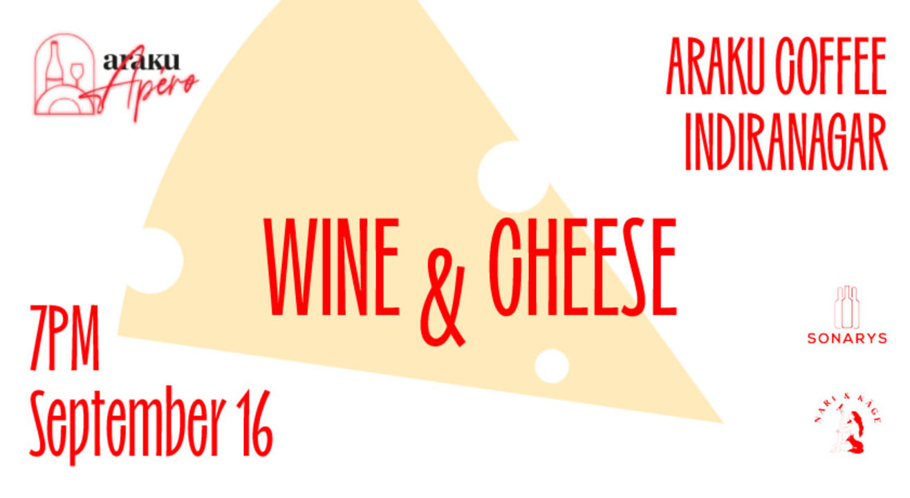 ARAKU Apéro: Wine & Cheese