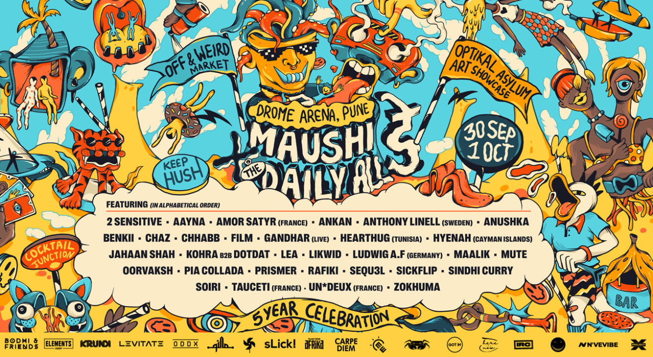 Maushi डे  x The Daily All Day 5 Year Anniversary 