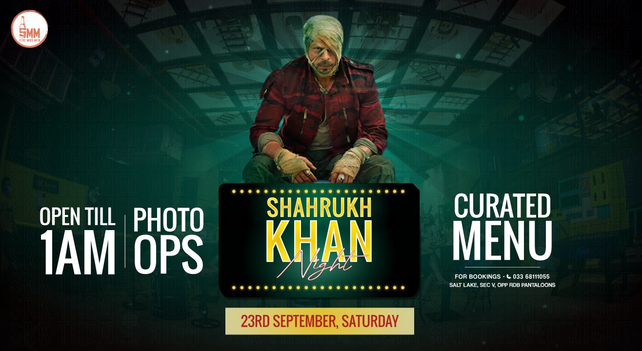 SRK JAWAN NIGHT- Five Mad Men 23rd September
