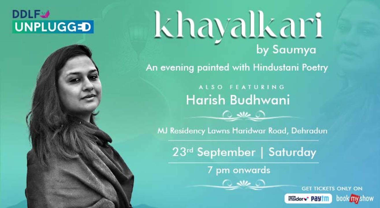 Khayalkari by Saumya - An evening painted with Hindustani Poetry