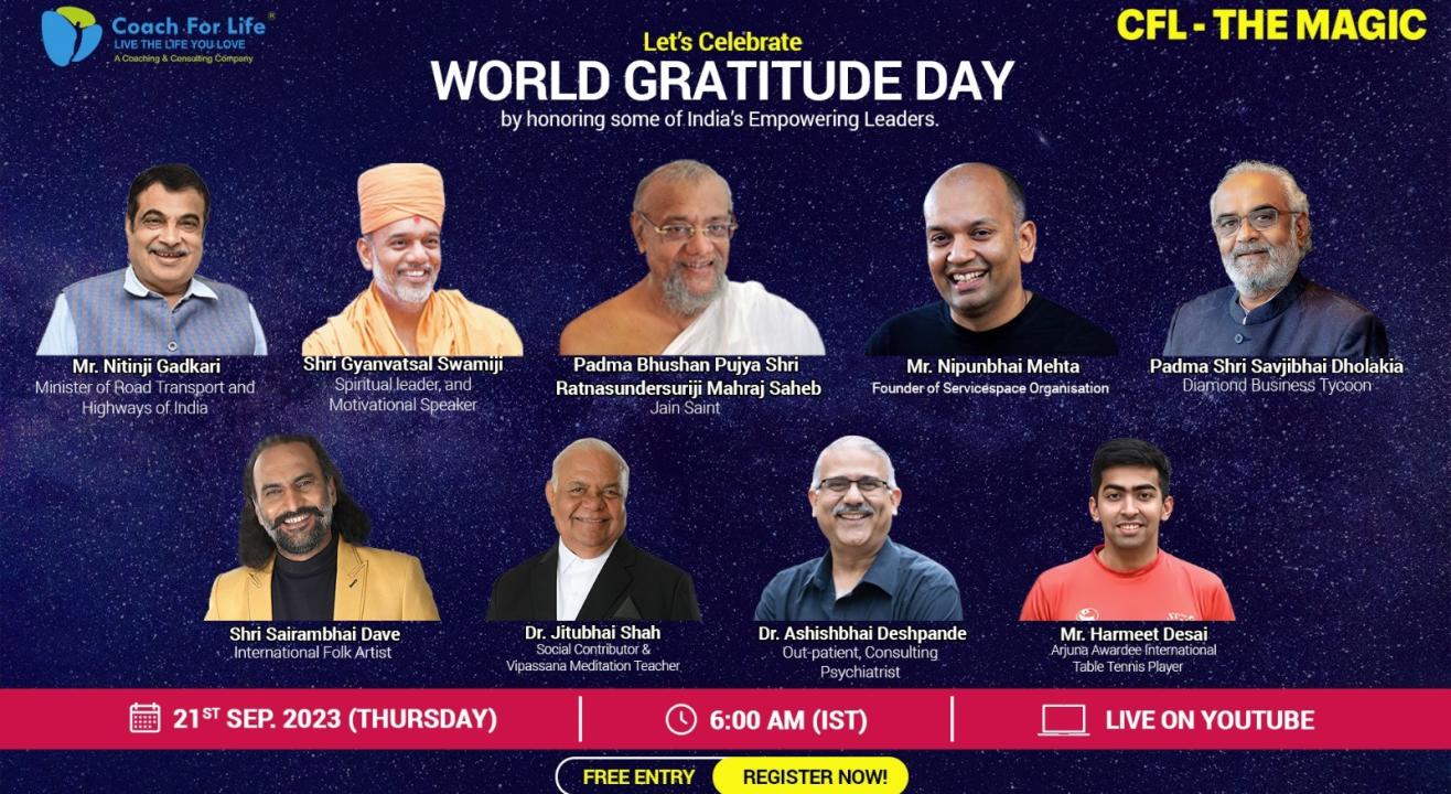 World Gratitude Day - 2023