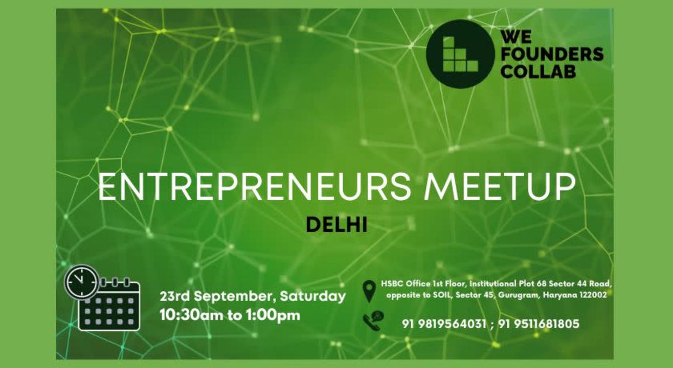 Entrepreneurs Meetup by We Founders Collab