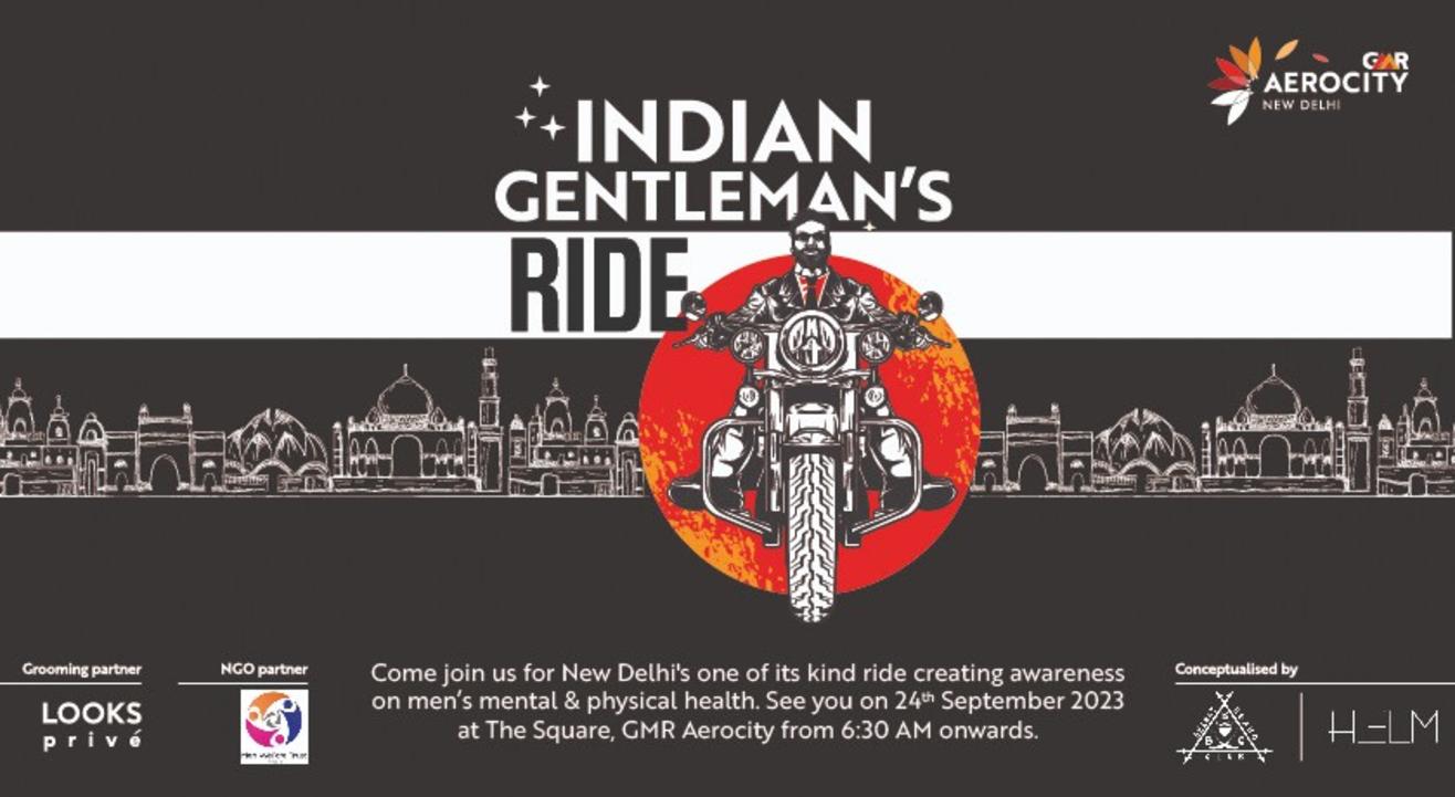 Indian Gentleman's Ride - New Delhi, 2023 