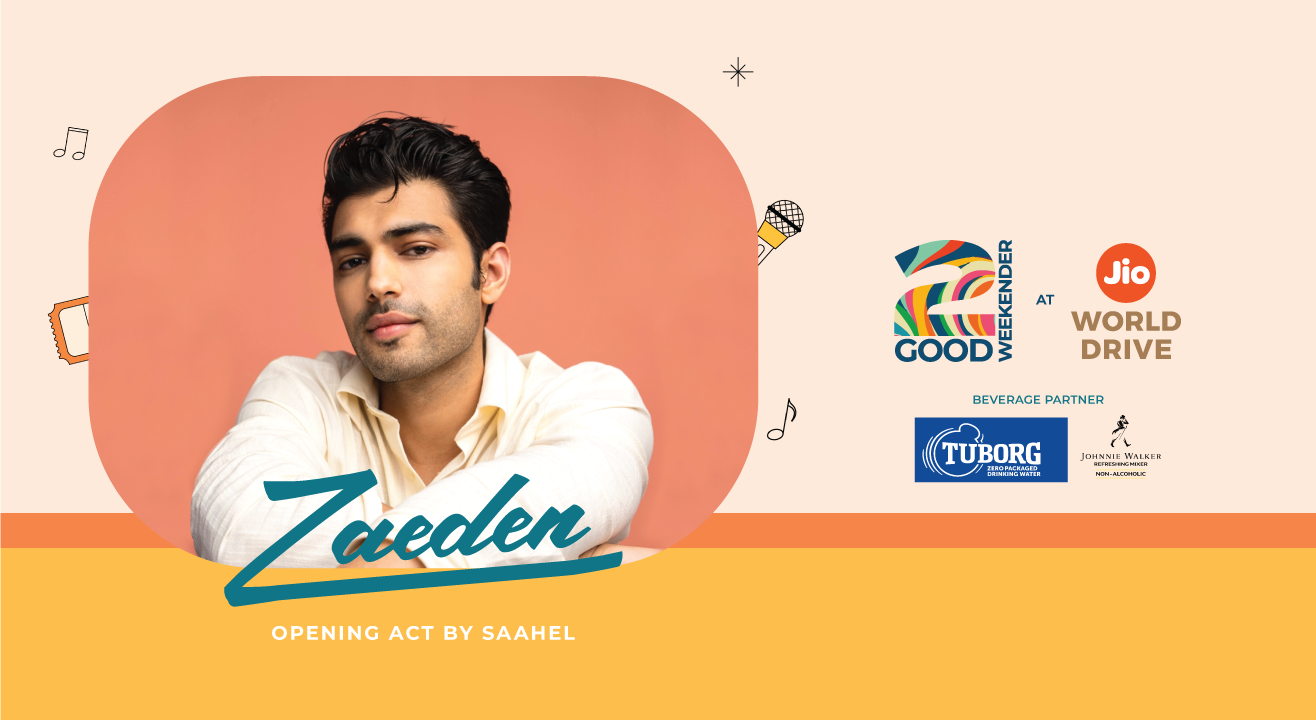 Zaeden Live At Jio World Drive