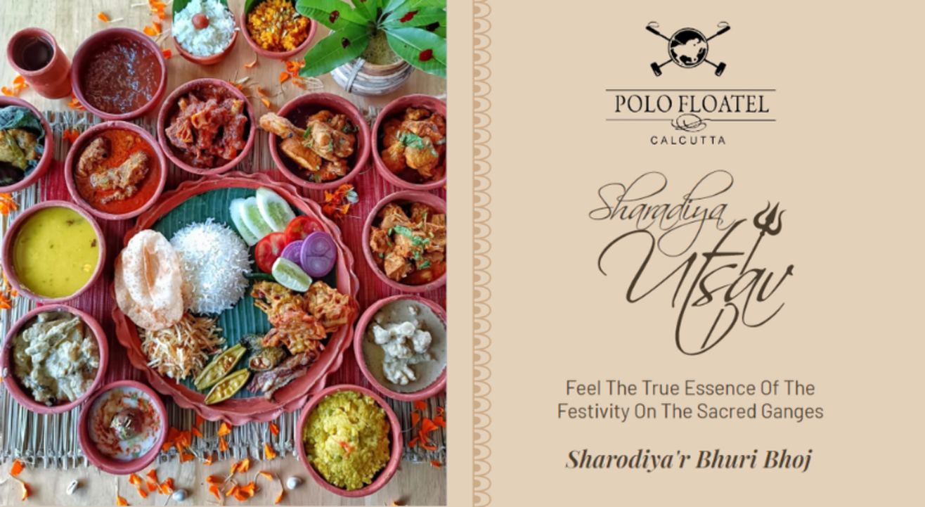 DURGOTSAV AT POLO FLOATEL-LUNCH & DINNER BUFFET WITH LIVE BAUL  | Durga Puja 2023