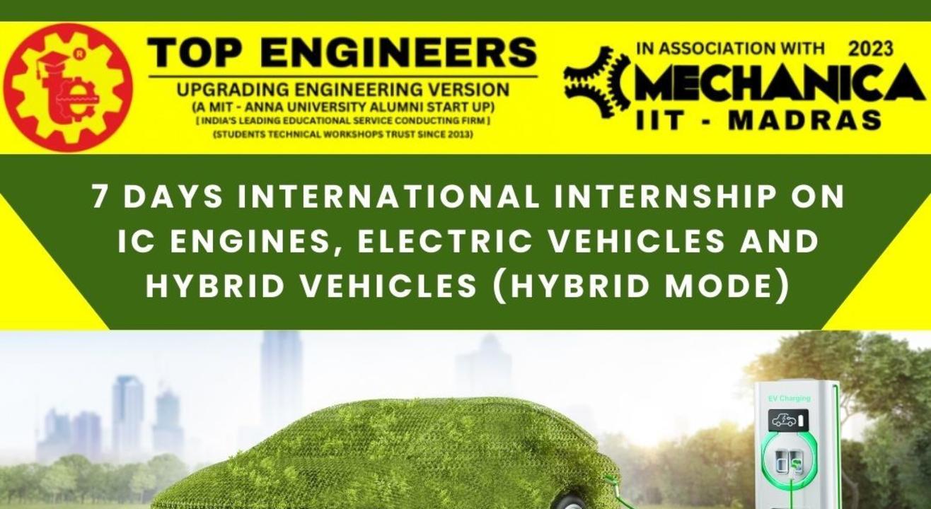 At Iit-m, A Masters Course On E-vehicles