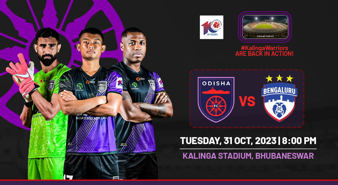 ISL 2023-24 : Odisha FC vs Bengaluru FC