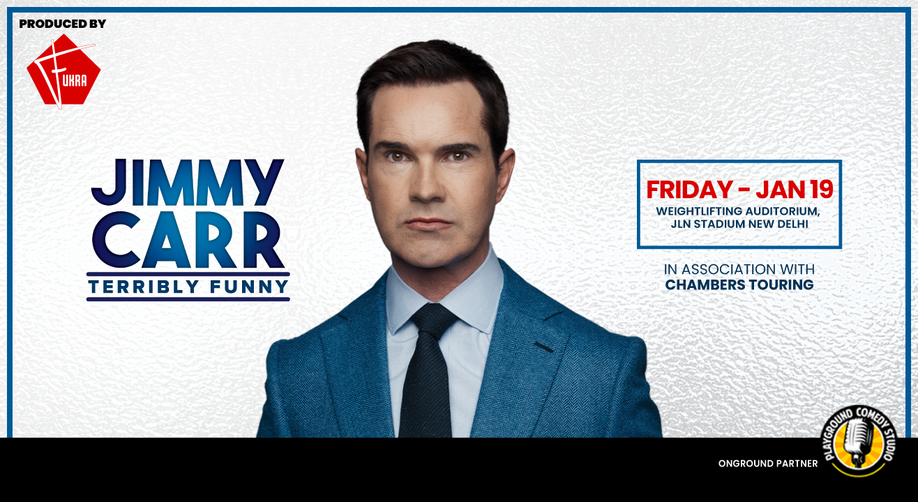 Jimmy Carr - TERRIBLY FUNNY | India Tour 2024 | Delhi