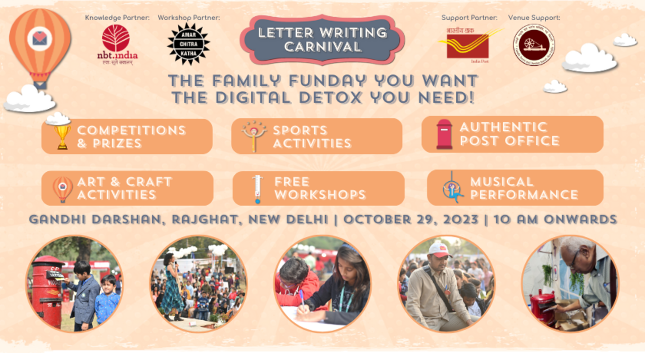 Daakroom's Letter writing Carnival - Delhi