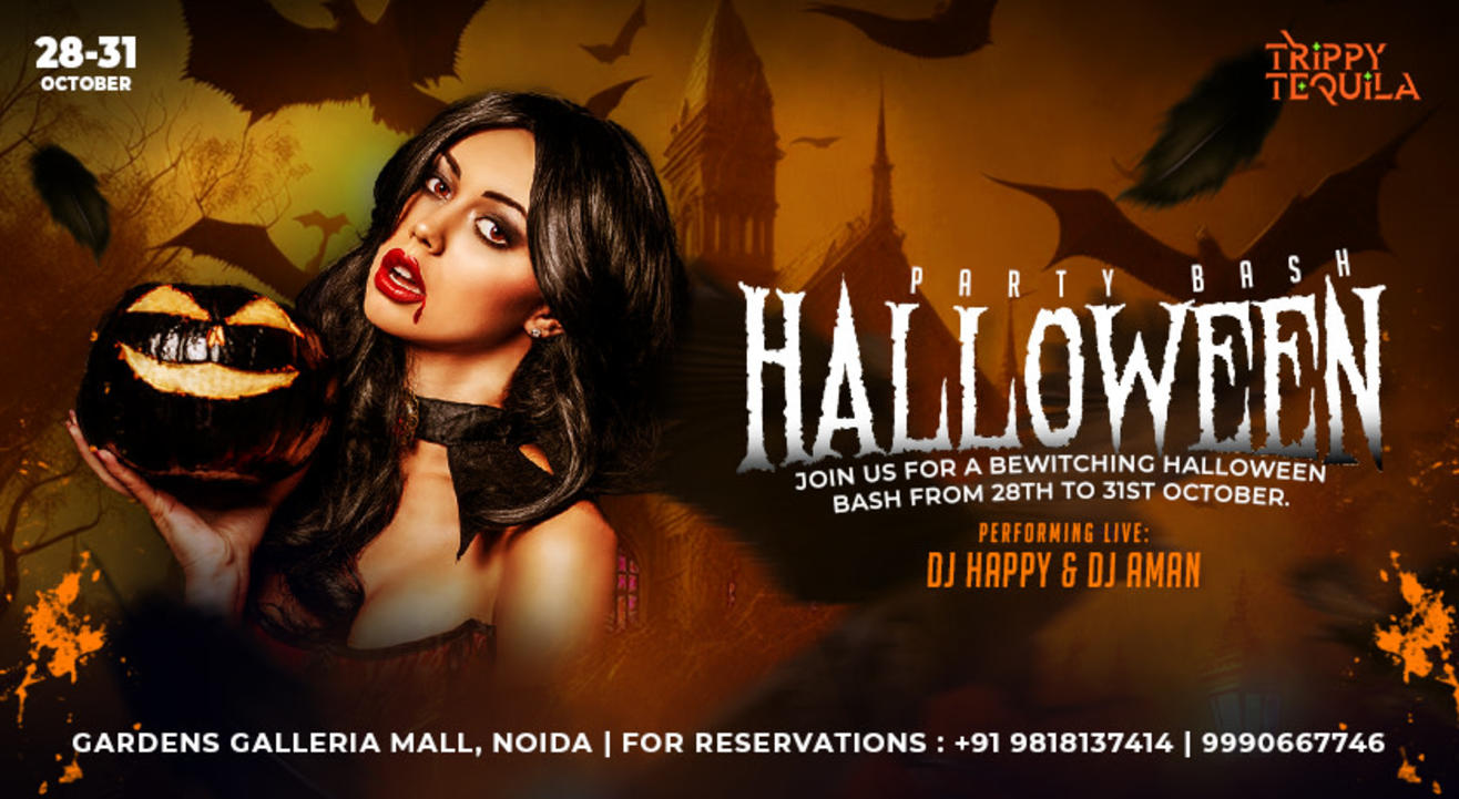 Halloween Party Bash at Trippy Tequila Noida 29th oct