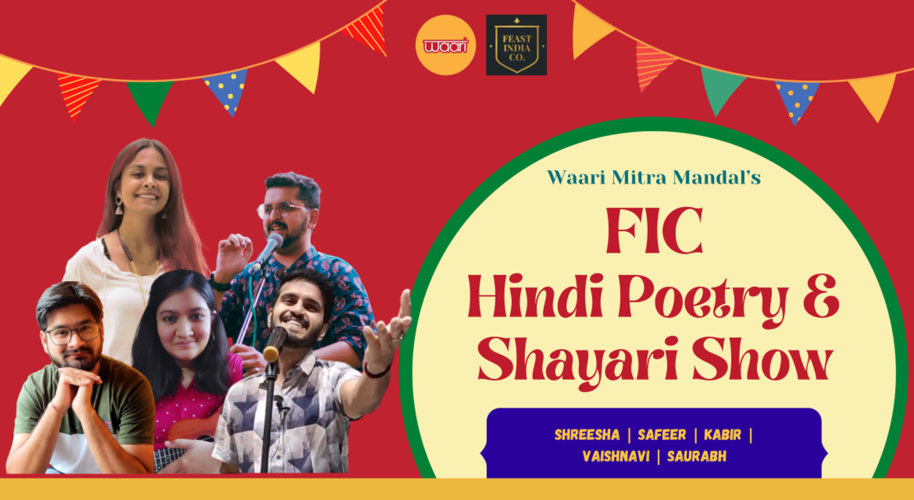 FIC Hindi Poetry & Shayari Show @ Baner