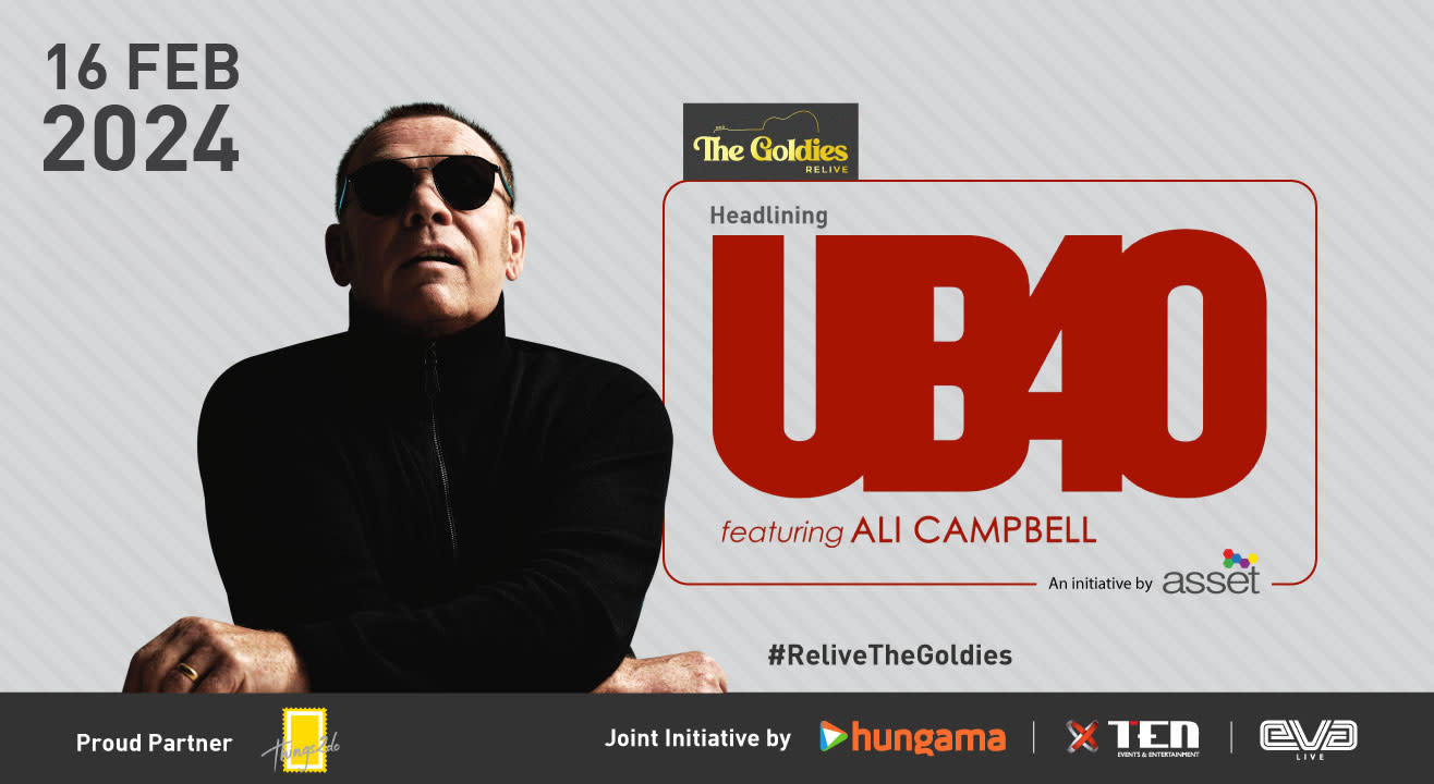 The Goldies - UB40 featuring Ali Campbell | Delhi