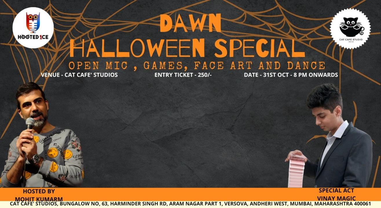 Dawn-Open Mic, Games, Face Art and Dance 