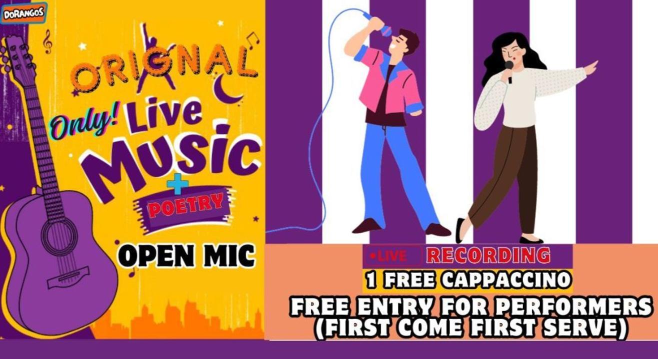 Orignal　Music　Live　Only　Mic　Poetry　Open