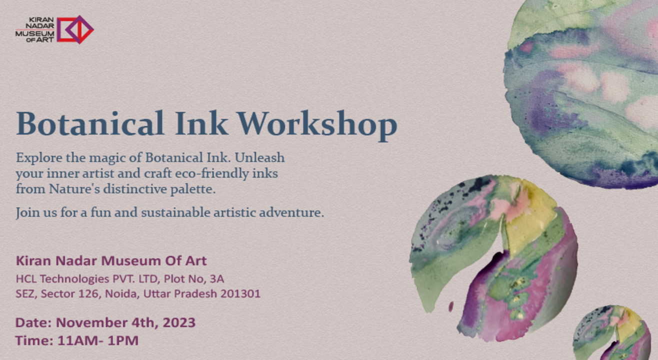 Botanical Ink Workshop