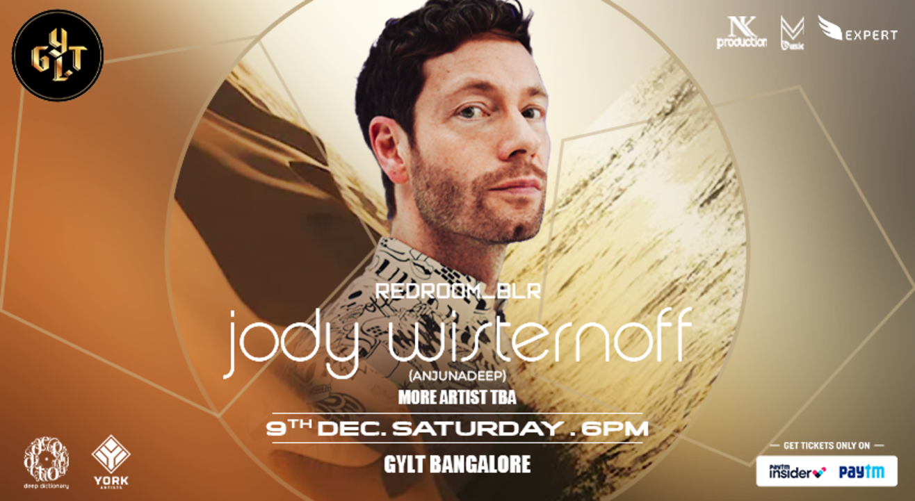 Redroom Ft. Jody Wisternoff (Anjunadeep) at Gylt Bangalore.
