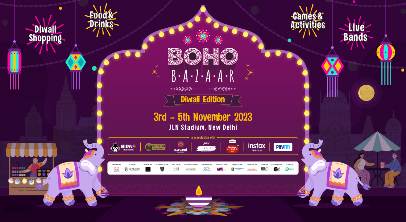 Boho Bazaar - The Epic Flea Market : Diwali Edition